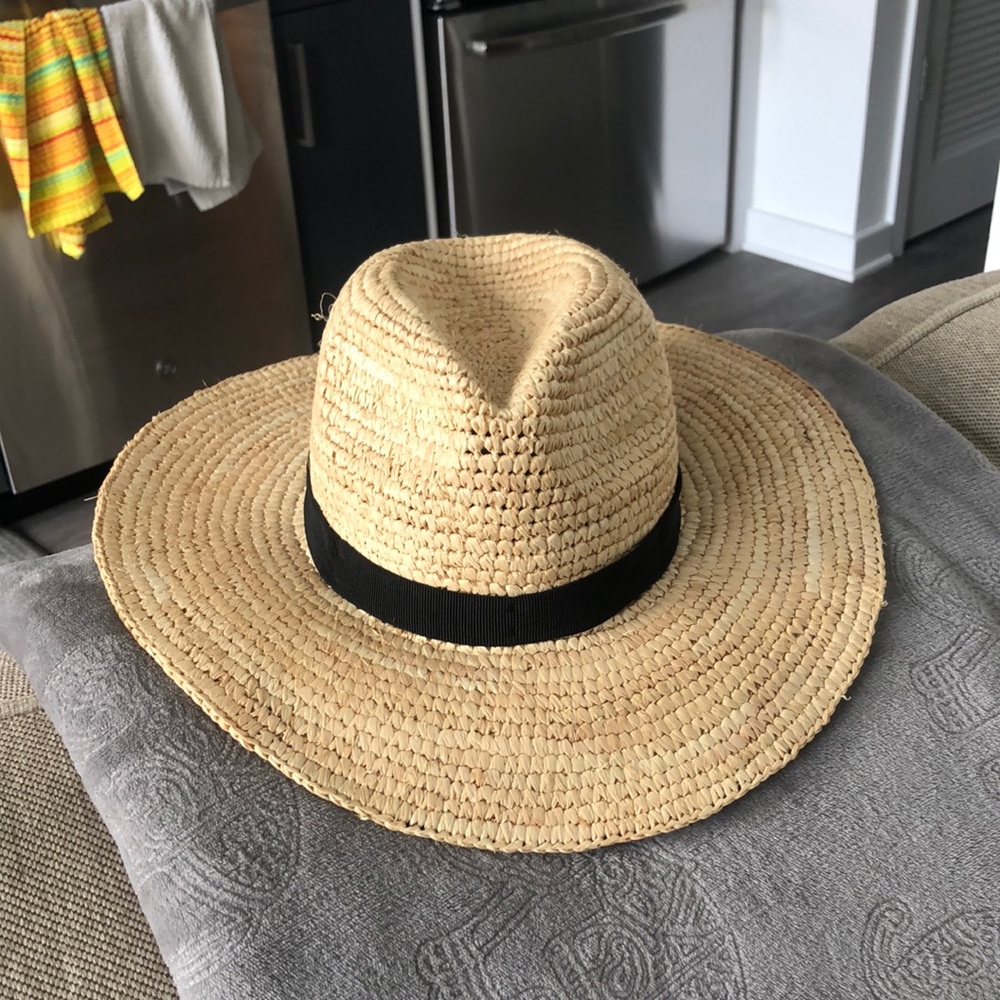 J.Crew Foldable Panama Hat